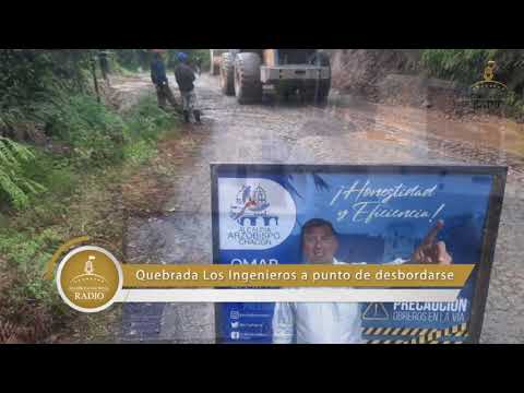 Alcalde del mun Arzobispo Chacón en Mérida anuncio labores preventivo por lluvias