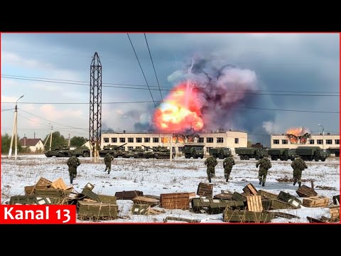 Ukraine eliminated 10,000 tons of ammunition at 100th GRAU arsenal in record-breaking strike