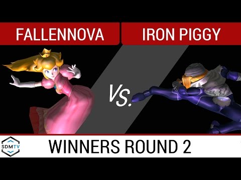 SDSU Biweekly 49 - Fallennova (Mario/Peach) vs. Iron Piggy (Sheik) - SSBM WR2 - Smash Melee