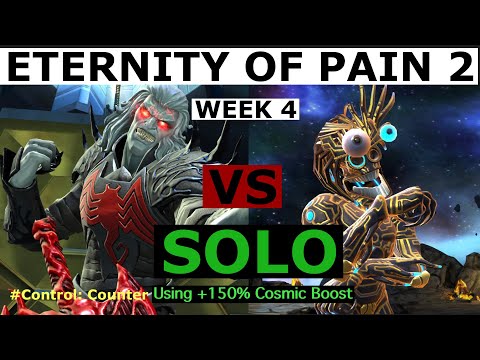 ETERNITY OF PAIN - WEEK 4 WARLOCK | KNULL & his Necrosword DEMOLITION! | Marvel Contest of Champions
