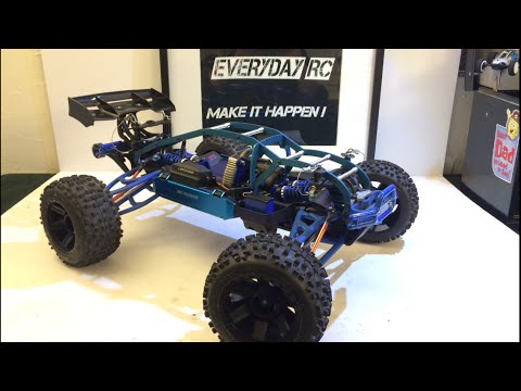 TRAXXAS E-REVO REBUILD (BLUE BEAST)