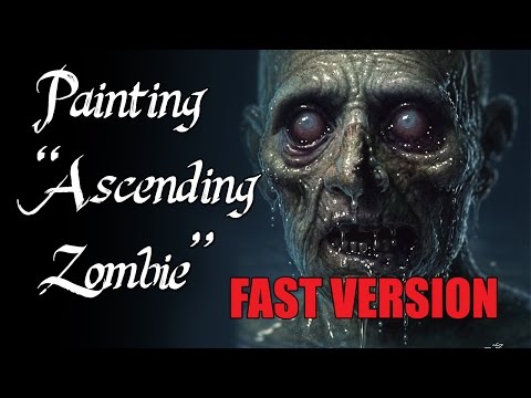 Speedpainting - "Ascending Zombie" (FAST VERSION)