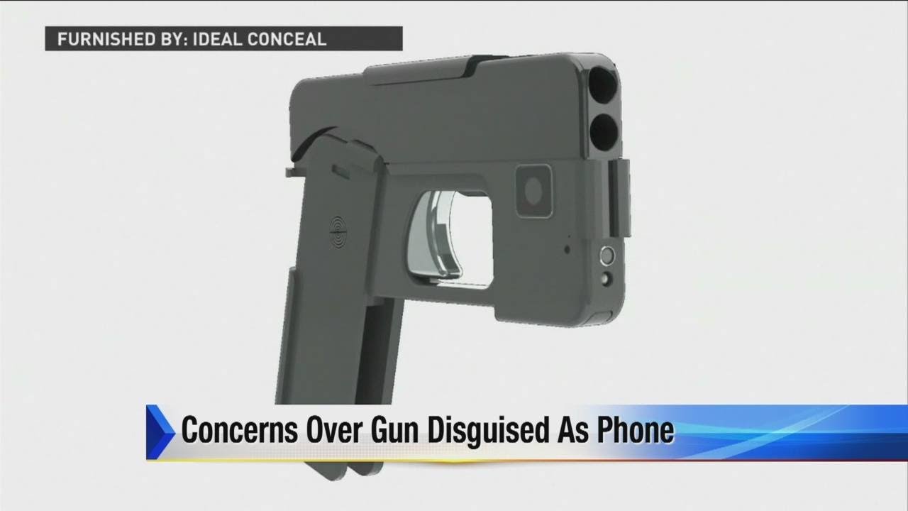 Concerns grow over gun disguised as cellphone
