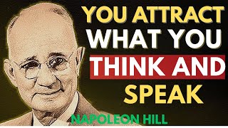 You Attract Opportunities By How You Think And Speak | Napoleon Hill Motivation