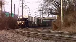 preview picture of video 'Railfanning NS Harrisburg Line & The Reading area. Stay Tuned for Part 2!'