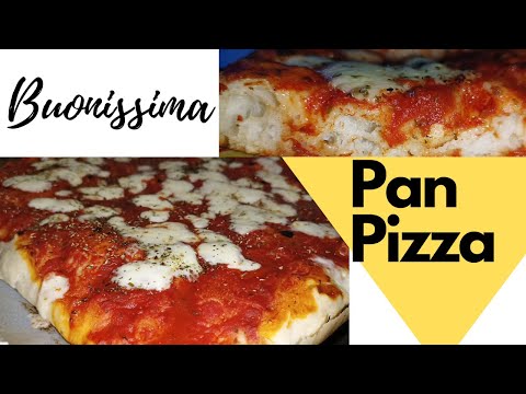 Pan pizza o pizza focaccia ricetta pizza in teglia Altissima Sofficissima e Morbidissima