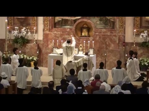 Complete Easter 2015 Solemn Traditional Latin High Mass in HD with Gregorian Chant propers