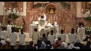 Complete Easter 2015 Solemn Traditional Latin High Mass in HD with Gregorian Chant propers