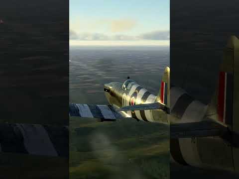 When a Spitfire pilot used his wingtip to destroy a V-1!