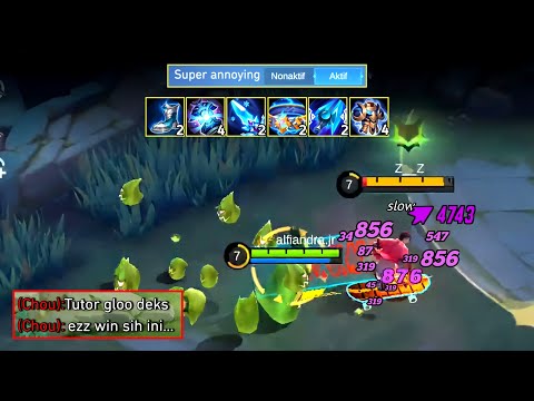 GLOO FULL BUILD BIRU 100% SUPER ANNOYING