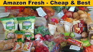 Amazon Fresh Vegetables, Fruits and Grocery Unboxing - Amazon Fresh India