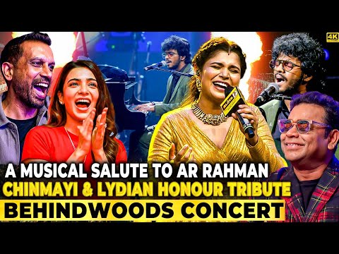 Chinmayi X Lydian X A R Rahman🥹ARR-க்கு Melting Tribute Performance 😍Sam’s Heart-fluttering Reaction