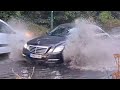 LONDON THUNDERSTORM HEAVY RAIN LONDON WALKING TOUR SOUND OF THE RAIN ASMR