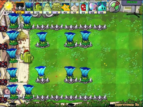 Cactus vs Spikerock vs Zombie Giga Gargantuar Plants vs Zombie Another Day Hack pvz