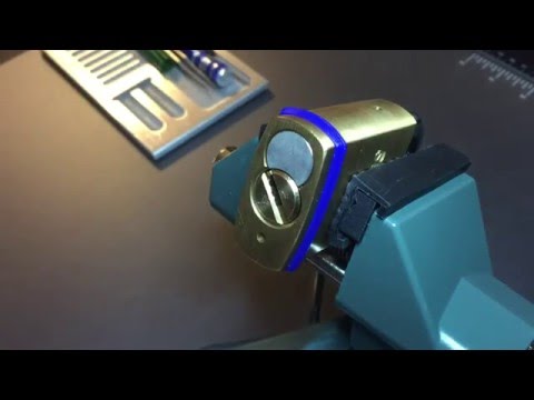 [132] Mul-T-Lock Junior KiK Zylinder geknackt und entkernt