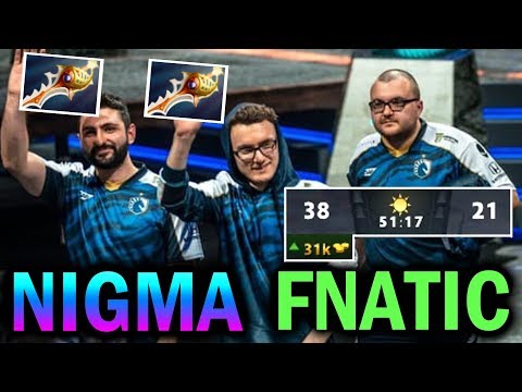 CRAZY 38K Gold COMEBACK — NIGMA vs FNATIC Leipzig Major Dota2