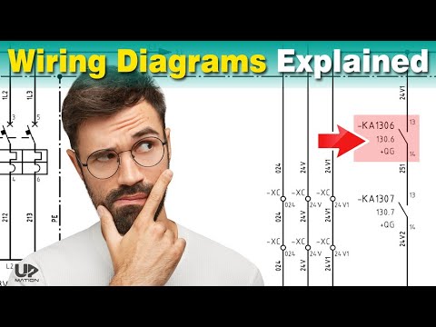 How to Read Electrical Diagrams | Wiring Diagrams Explained | Control Panel Wiring Diagram