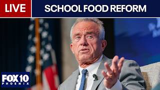 🔴LIVE: RFK Jr. & Rollins announce school nutrition & dietary standards reform | FOX 10 Phoenix