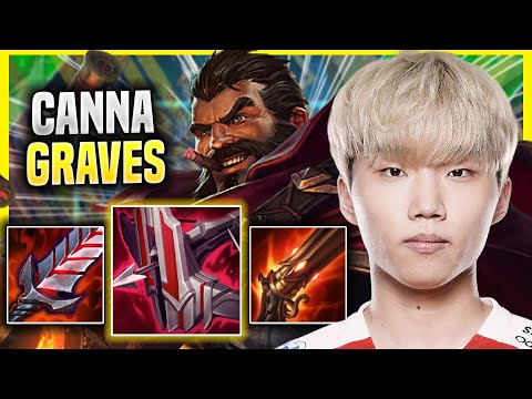 CANNA IS SO CLEAN WITH GRAVES! - NS Canna Plays Graves TOP vs Yone! | Preseason 2022