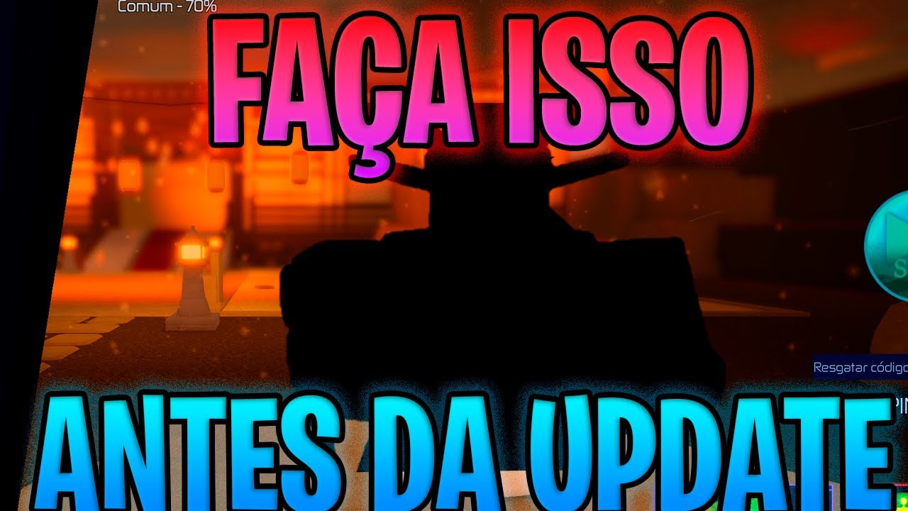 FAÇA ISSO ANTES DA MAIOR UPDATE DO JUJUTSU INFINITE
