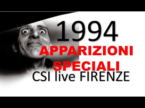 CSI LIVE FIRENZE 1994 - APPARIZIONI SPECIALI