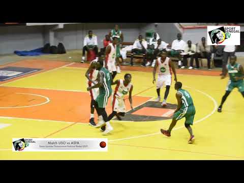 5eme Journée Championnat National BasketBall Match USO vs ASFA Homme