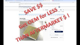 How to buy OEM vehicle parts for less than aftermarket !