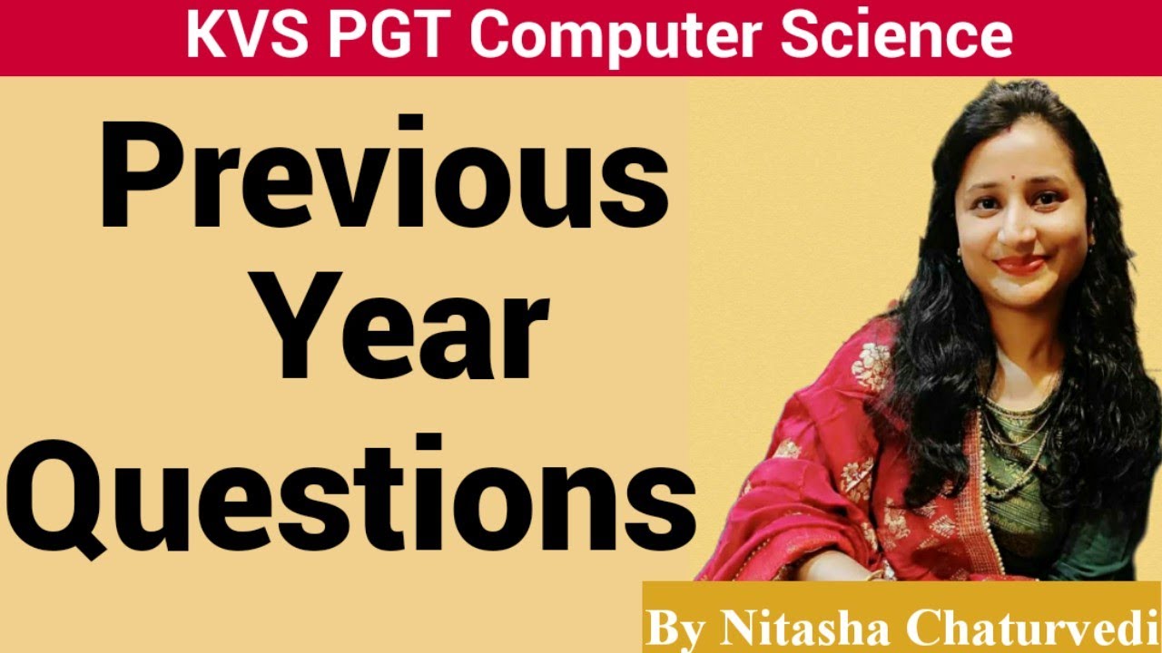 Watch video KVS PGT Computer Science Previous Year Question Papers|#2| KVS Prepration 2022 |Nitasha Chaturvedi Now KVS PGT Computer Science Previous Year Question Papers|#2| KVS Prepration 2022 |Nitasha Chaturvedi