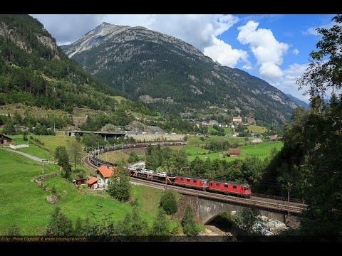 Züge am Gotthard - Von Immensee bis Wassen