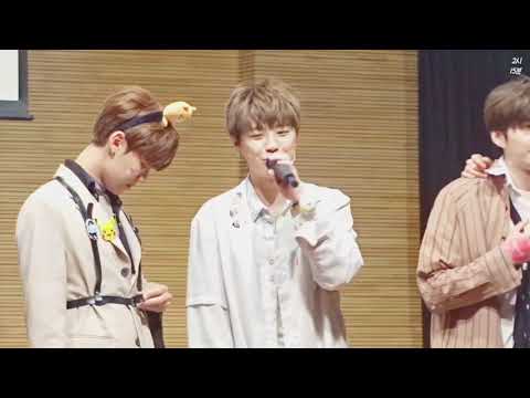 180506 유앤비 UNB 동서울아트홀 팬싸인회 - 마지막 토크타임