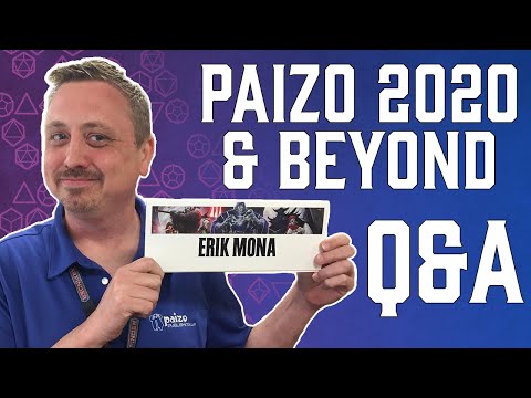 Paizo 2020 & Beyond Q&A - Gen Con 2020