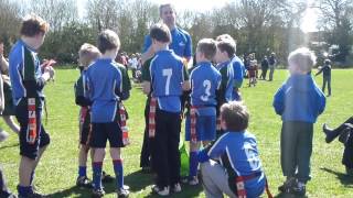 preview picture of video 'Overton Rugby U8 at London-Irish Yateley tournament then Reading match'