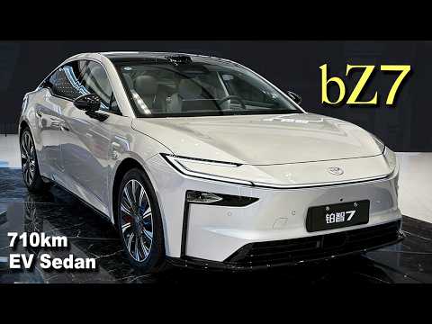 Thumbnail for All-New Toyota bZ7 - 710km Range Flagship EV Sedan Full Tour by Toyota bZ7