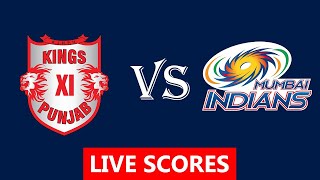 KINGS XI PUNJAB VS MUMBAI INDIANS | Live Scores | IPL 2020 | Match No - 13