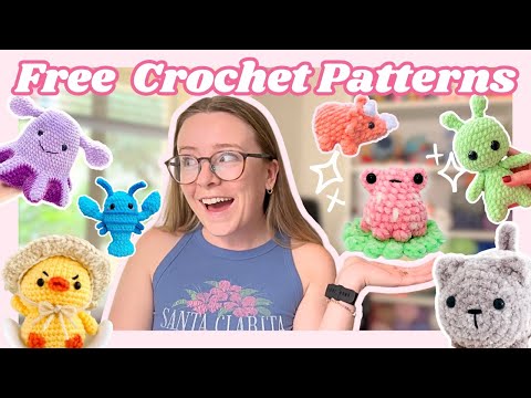 30 FREE Amigurumi Crochet Patterns You Can Make Today!