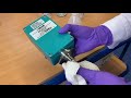 How to clean the H2O analyzer of MBRAUN gloveboxes