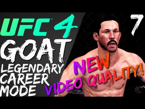 UFC 4 - G.O.A.T Legendary CAREER MODE #7 - Don't Call it a COMEBACK