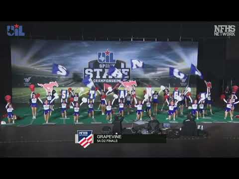 Grapevine High Cheer Performs at UIL Spirit State Championships