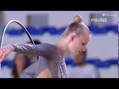 Nicoline Sachmann (DEN) 2019 Summer Universiade Hoop AA