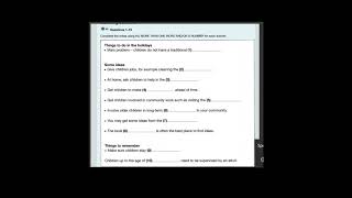 Vocabulary for IELTS Part 4b with anwser key