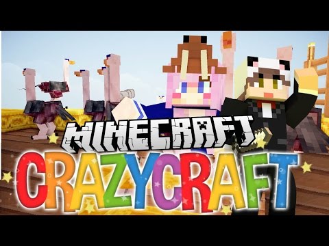 Release the Ostriches! | Ep 32 | Minecraft Crazy Craft 3.0