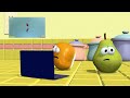 Pear Ragequits Guts And Glory VeggieTales Annoying Orange Animation Valentine S Day Special