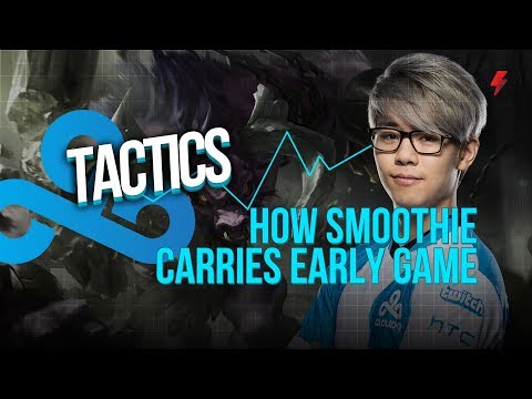 How C9 Smoothie carries early game using botlane pressure and fast roams