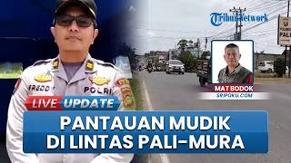 Jalur Tengah PALI Masih Sepi Pemudik, Pos Pelayanan Sudah Disiapkan di Simpang Lima Tugu Serandang