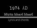1974 AD - Mutu bhari bhari lyrics with chords