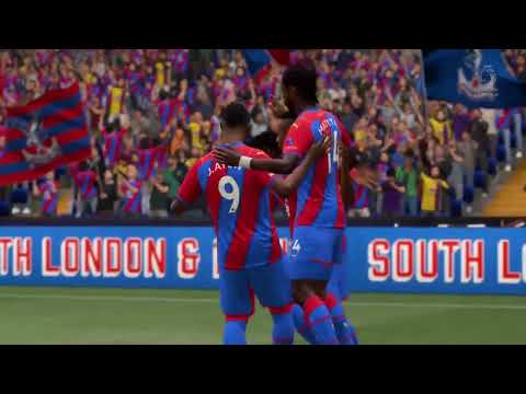 Crystal Palace counter attack strategy against Aston Villa