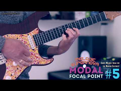 Modal Focal Point #5 (Melodic Supernova) - modern sus4 triads with percussive hammer-ons/pull-offs