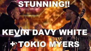 Kevin Davy White with Tokio Myers ON STAGE is ELECTRIFYING! -  X Factor UK 2017 - FINALS