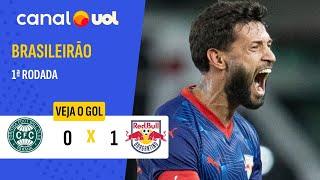 RED BULL BRAGANTINO VENCE CORITIBA COM GOL NO FINAL DE JUNINHO CAPIXABA! VEJA GOL