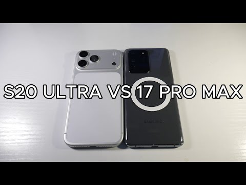 Samsung Galaxy S20 Ultra VS iPhone 17 Pro Max Speed Test!